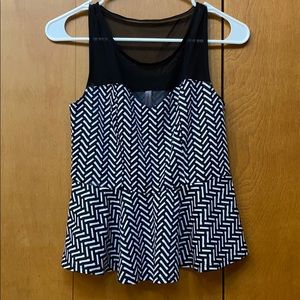 Xhilaration Peplum Top